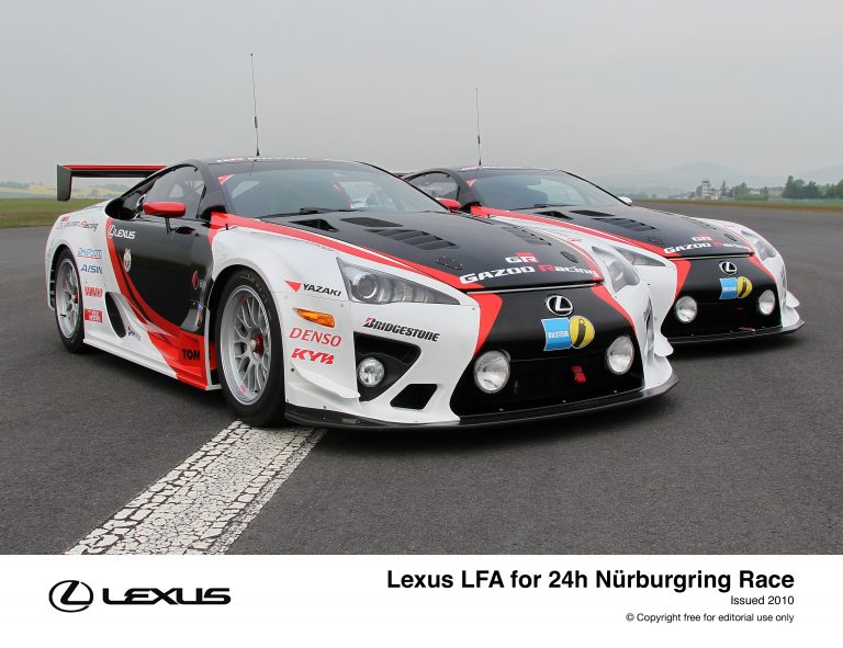 Lexus Reveals Upgraded LFA Code X Race Car For 2014 Nürburgring 24