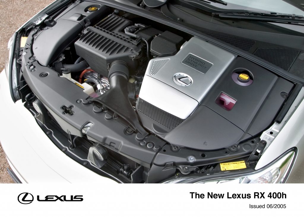 The Lexus RX 400h Lexus Media Site