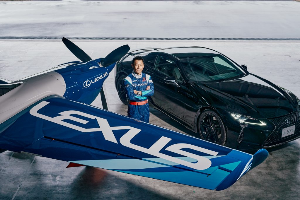 Lexus Launches Joint Air Racing Team with Competition Pilot Yoshihide Muroya