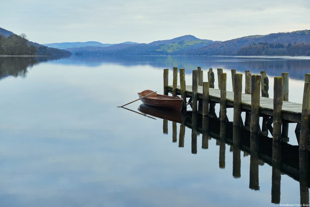 Lexus recommends Coniston Water, Lake District, Cumbria as a great place to recharge your EV.
