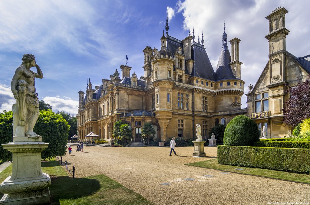 Lexus recommends Waddesdon Manor, Buckinghamshire, England as a great place to recharge your EV.