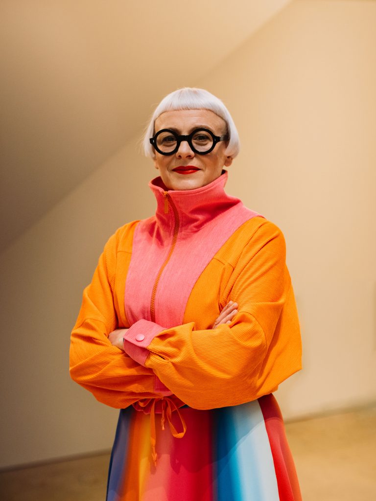 Morag Myerscough is a judge of The Big Design Challenge from Sky Arts and Lexus
