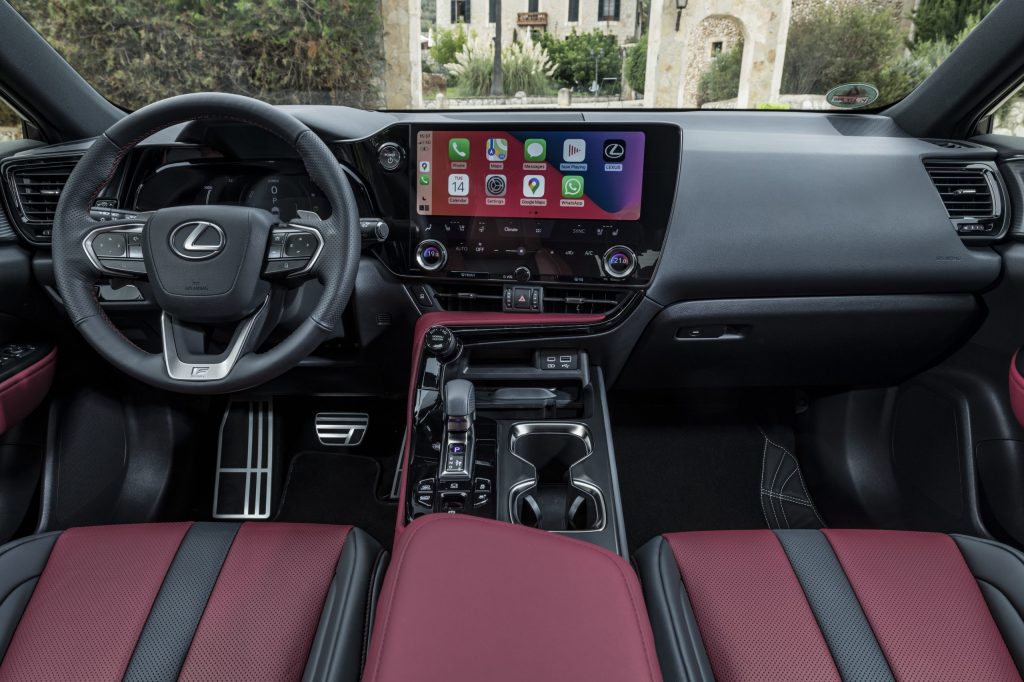 Lexus NX 450h+ (vehicle shown may not be to UK specification)