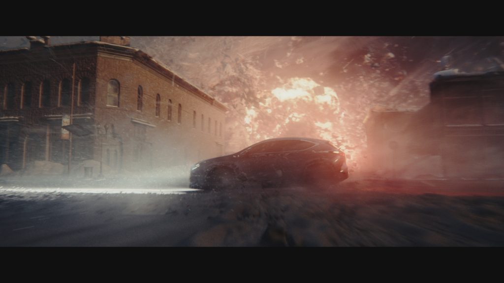 All-new Lexus NX in a scene from new film, Moonfall, launching on 4 February