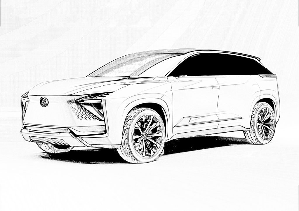 Lexus SUV BEV (battery electric vehicle) concept