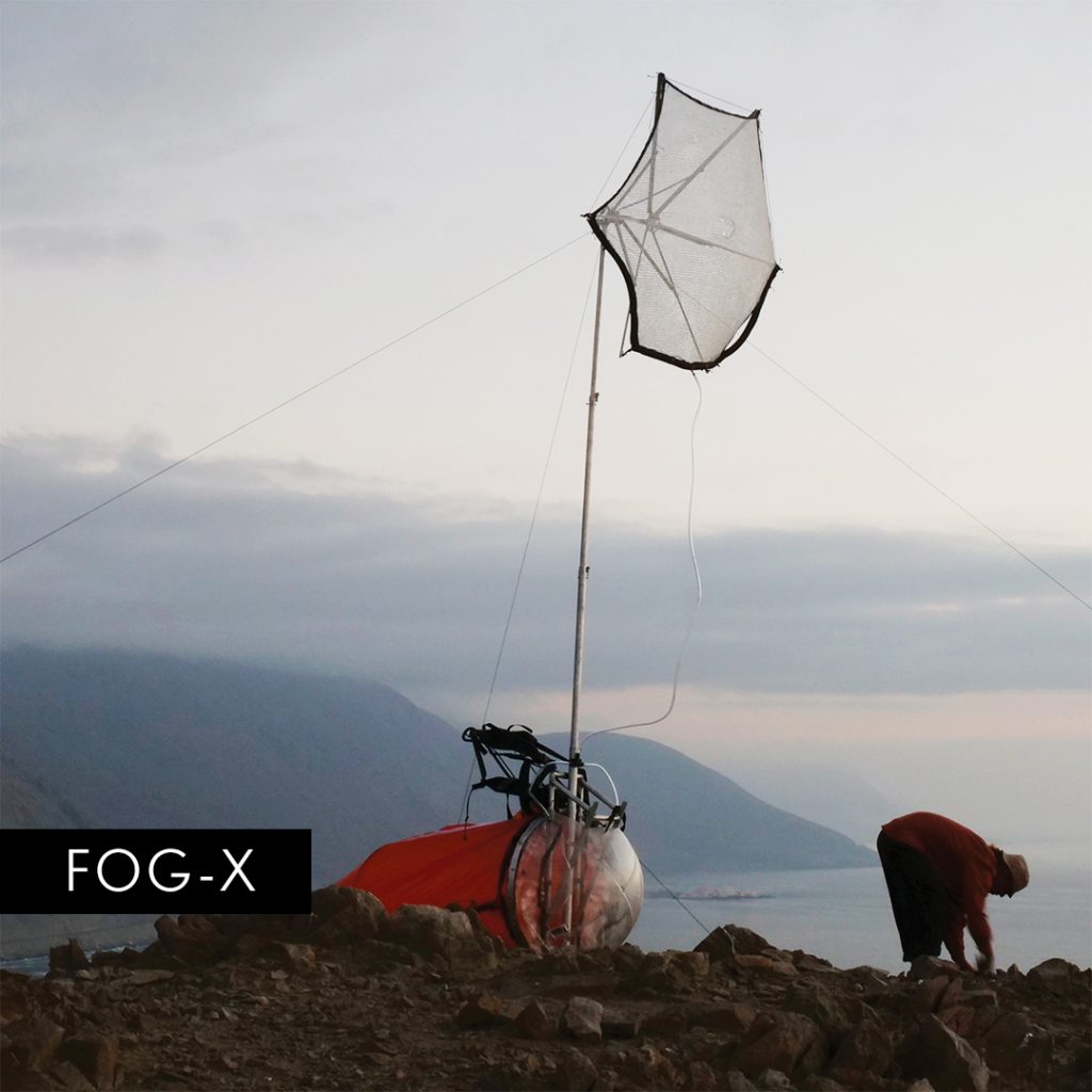 Fog-X by Pavels Hedström: an expandable mobile device that can collect fog to produce 10 litres of drinking water a day.