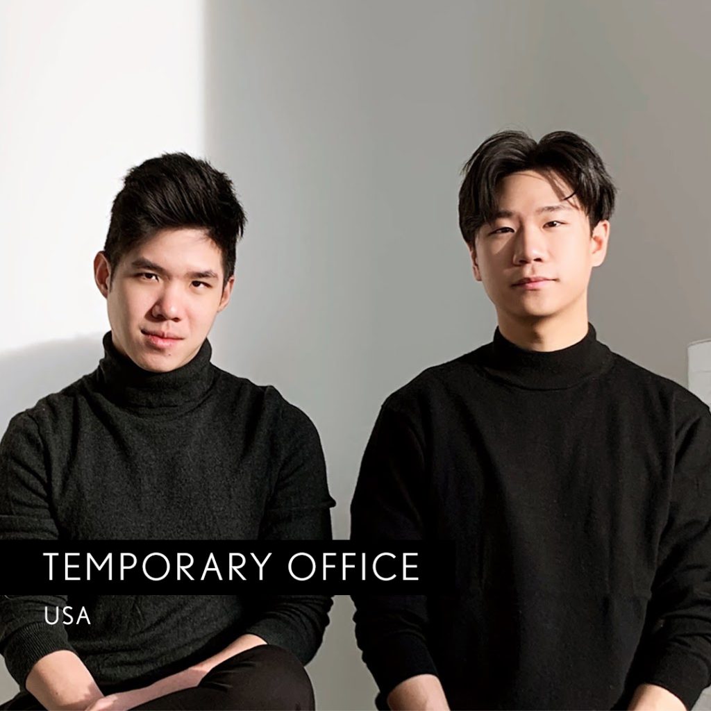 Temporary Office - Vincent Lai and Douglas Lee - (Singapore and Canada, based in USA) - one of four winners of the Lexus Design Award 2023