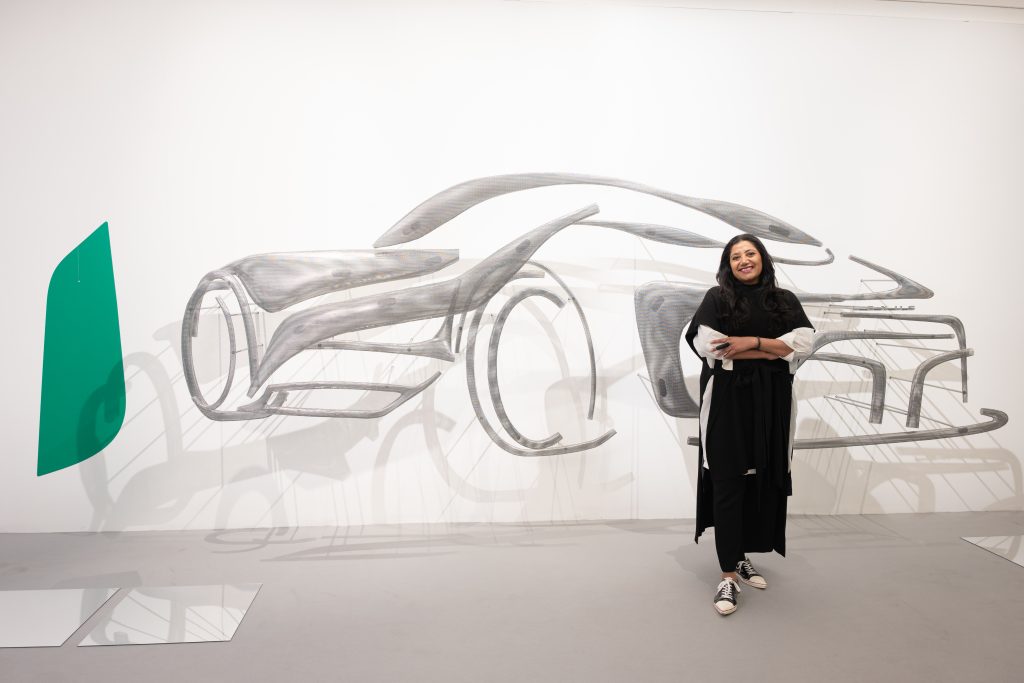 Lexus unveils Shaped by Air installation, inspired by the Lexus Electrified Sport and created by Suchi Reddy, at Milan Design Week