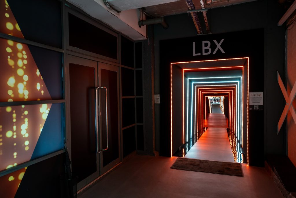 Extraordinary London car park immersive light experience marks launch of Lexus LBX