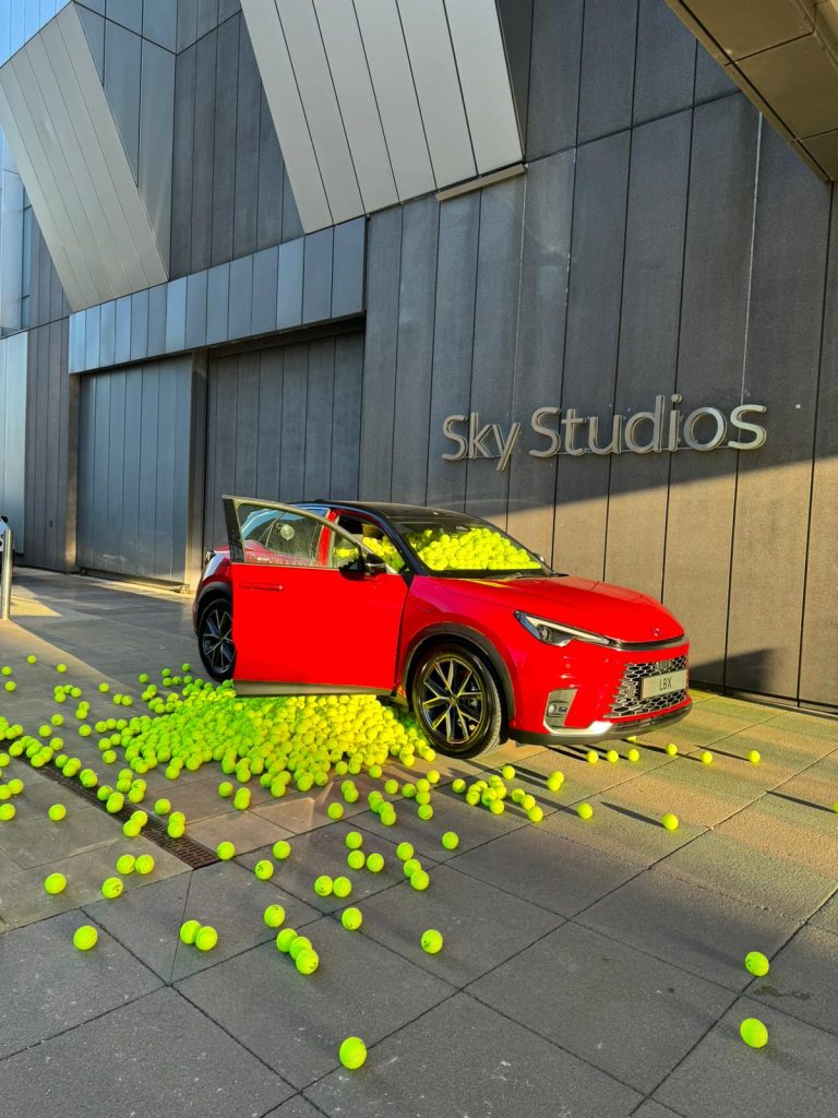 Lexus is the ‘presenting partner’ of new channel Sky Sports Tennis.