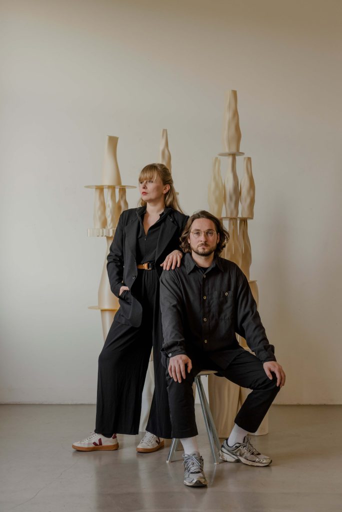 Miroslav Král and Vlasta Kubušová of Crafting Plastics, by Kvet Ngyuen