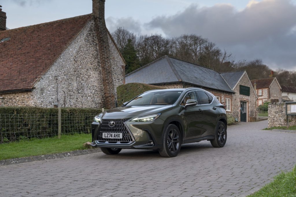 The Lexus NX 450h+ plug-in hybrid SUV will be on display at the Hampton Court Palace Festive Fayre